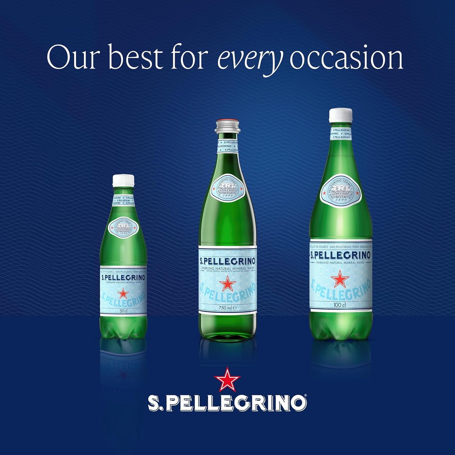 San Pellegrino Sparkling Natural Mineral Water 12x500ml