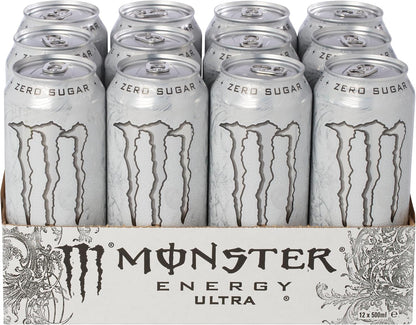 Monster Energy - Ultra White - blik - 12x50 cl - NL