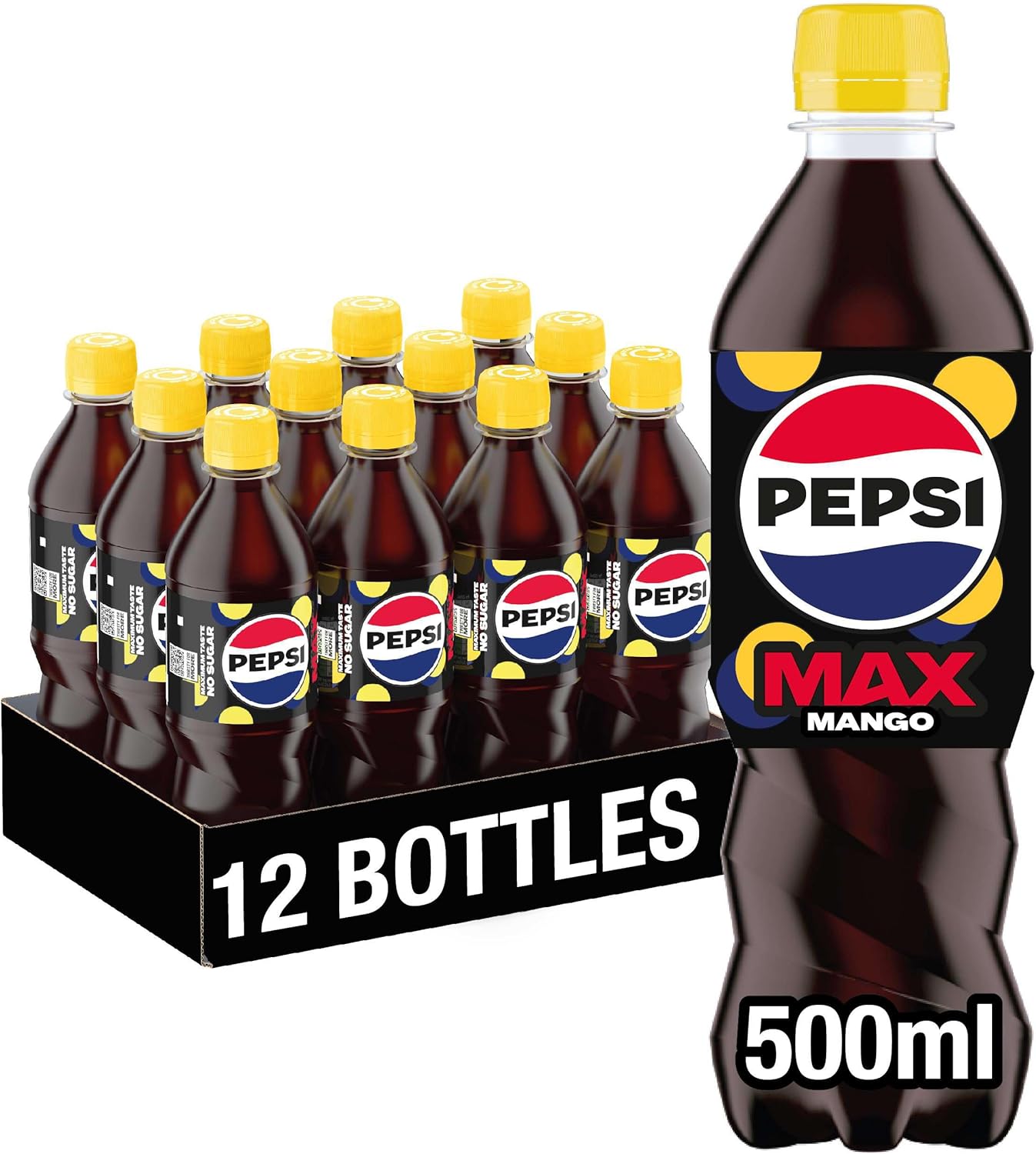Pepsi Max Lime, 500ml (Pack of 12)