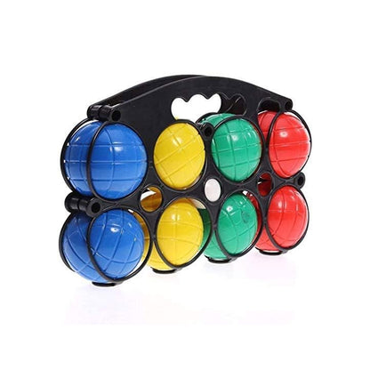 8pc French Boules/Balls Set – Garden Petanque Game with Carry Case – Outdoor Lawn Game for Adults & Kids – Portable Camping Beach Yard Activity | Family Fun Games