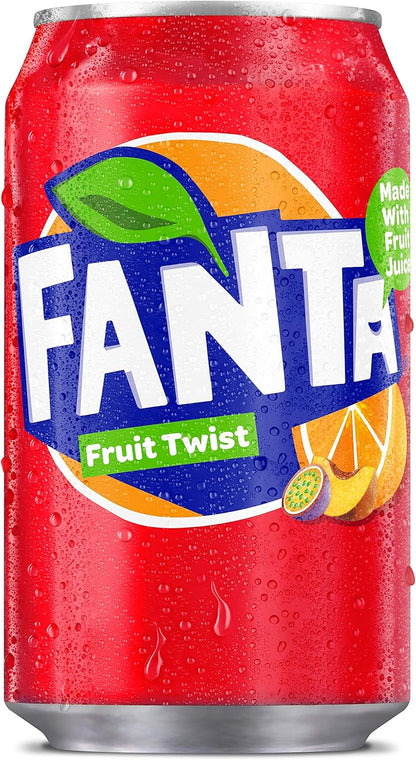 Fanta Fruit Twist Cans - 24x330ml