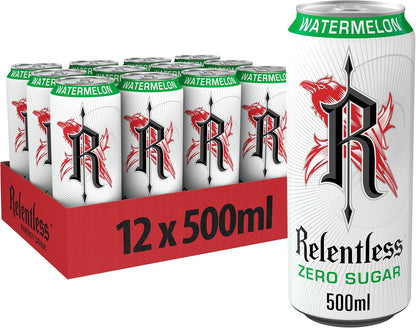 Relentless Can Fruit Punch 500 ml (Pack of 12)