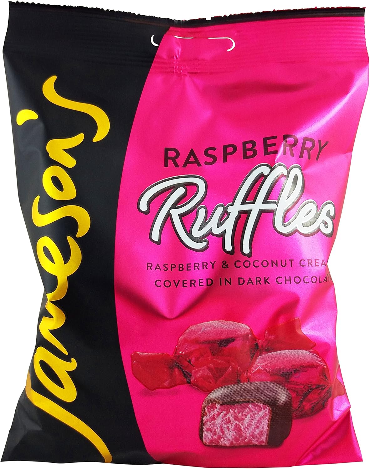 Jameson's Raspberry Ruffles - 135g (4 bags)