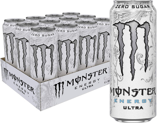 Monster Energy Cans 12x500ml, Ultra, 6000 ml