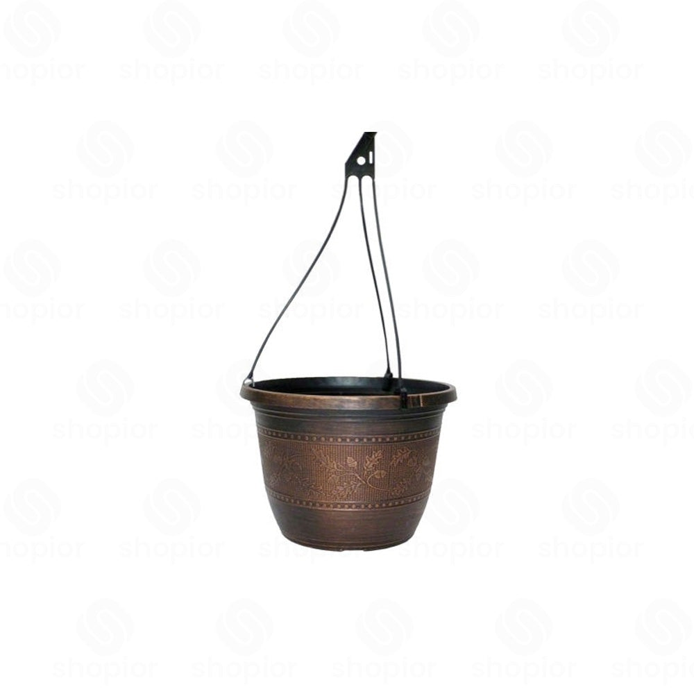 Bronze Effect Acorn & Oak Leaf Planter Collection | Warm Copper Garden Planter