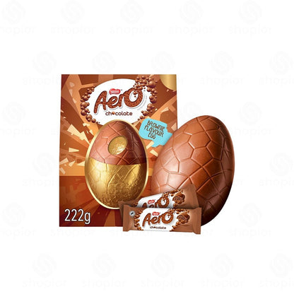 Aero Large Easter Eggs 186g–222g | Peppermint, Milk Chocolate & Brownie Bubbly Chocolate Gift