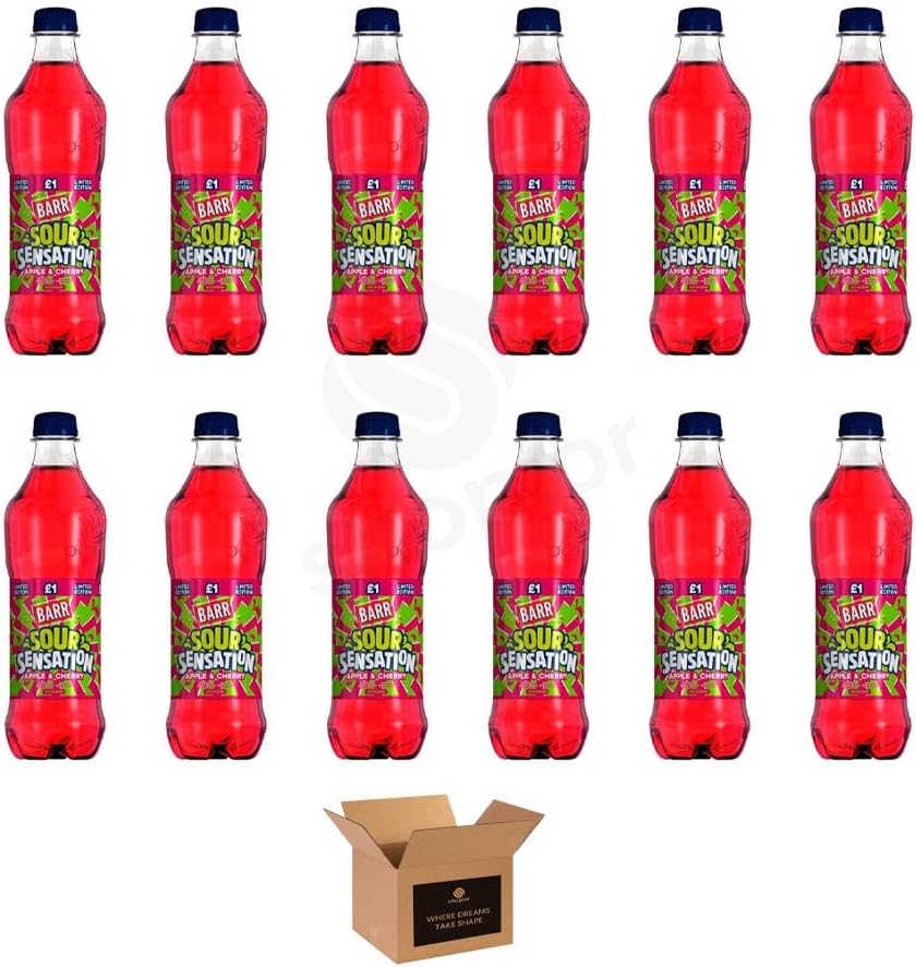 Barr & IRN-BRU & BOTTLES - No Sugar Fizzy Drink Soft Drink Cans – Variety Flavours