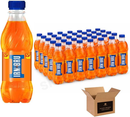 Barr & IRN-BRU & BOTTLES - No Sugar Fizzy Drink Soft Drink Cans – Variety Flavours