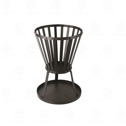 Premium Fireside Accessories | Cast Iron Companion Set, Fire Grate, Fire Guard, Ash Pan & Patio Fire Basket