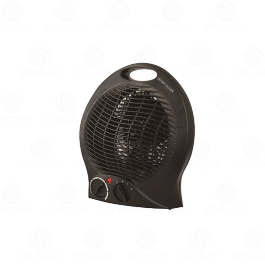 Kingavon 2000W Upright Electric Fan Heater – Portable Compact Space Heater with Adjustable Thermostat & Cool Blow Fan