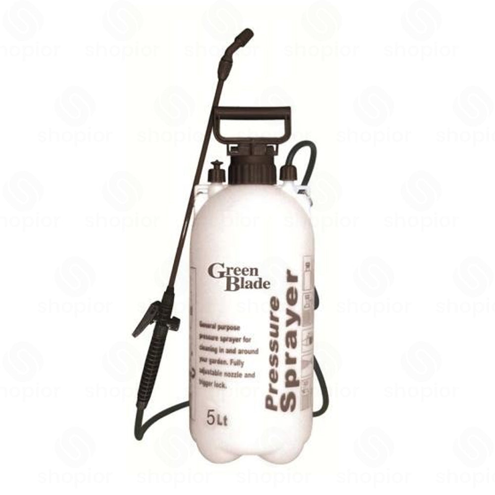 3L Portable Pressure Sprayer with Adjustable Nozzle – Hand Pump Garden Spray Bottle for Plants, Lawn Care & Weed Killer – Heavy-Duty Compact Sprayer