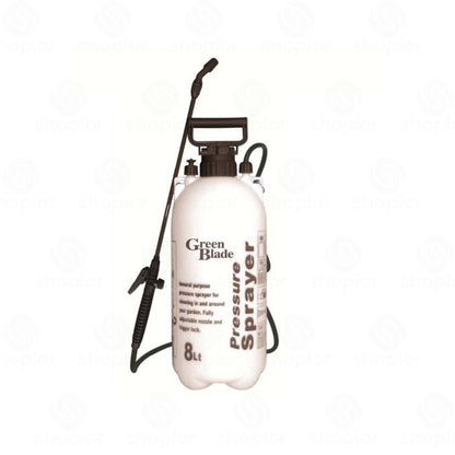 3L Portable Pressure Sprayer with Adjustable Nozzle – Hand Pump Garden Spray Bottle for Plants, Lawn Care & Weed Killer – Heavy-Duty Compact Sprayer