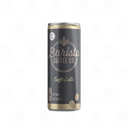 Barista Caffe, Caramel Latte Cans – Read to Drink Milk Coffee 12 x 250ml