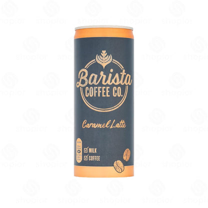 Barista Caffe, Caramel Latte Cans – Read to Drink Milk Coffee 12 x 250ml
