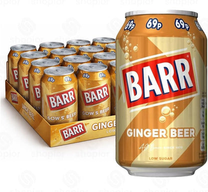 Barr & IRN-BRU & BOTTLES - No Sugar Fizzy Drink Soft Drink Cans – Variety Flavours
