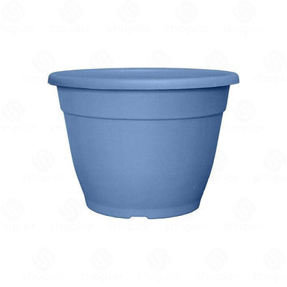 Bella 30cm, 9.5L Decorative Plastic Plant Pot – Modern Indoor Outdoor Planter for Flowers