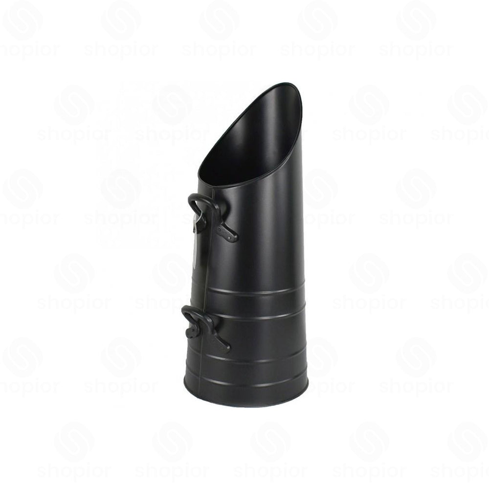 Metal Coal Scuttle Bucket & Coal Hod – Fireplace Fuel Storage for Coal, Logs & Smokeless Fuel