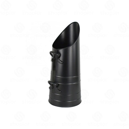 Metal Coal Scuttle Bucket & Coal Hod – Fireplace Fuel Storage for Coal, Logs & Smokeless Fuel