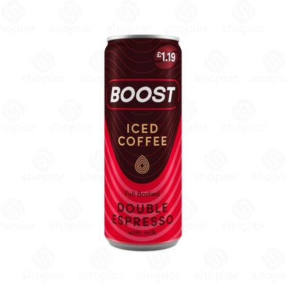 Boost Iced Coffee Ready to Drink | Caffe Latte, Caramel, Mocha & Double Espresso