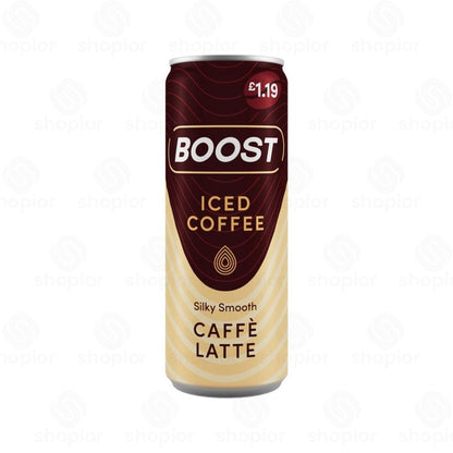 Boost Iced Coffee Ready to Drink | Caffe Latte, Caramel, Mocha & Double Espresso