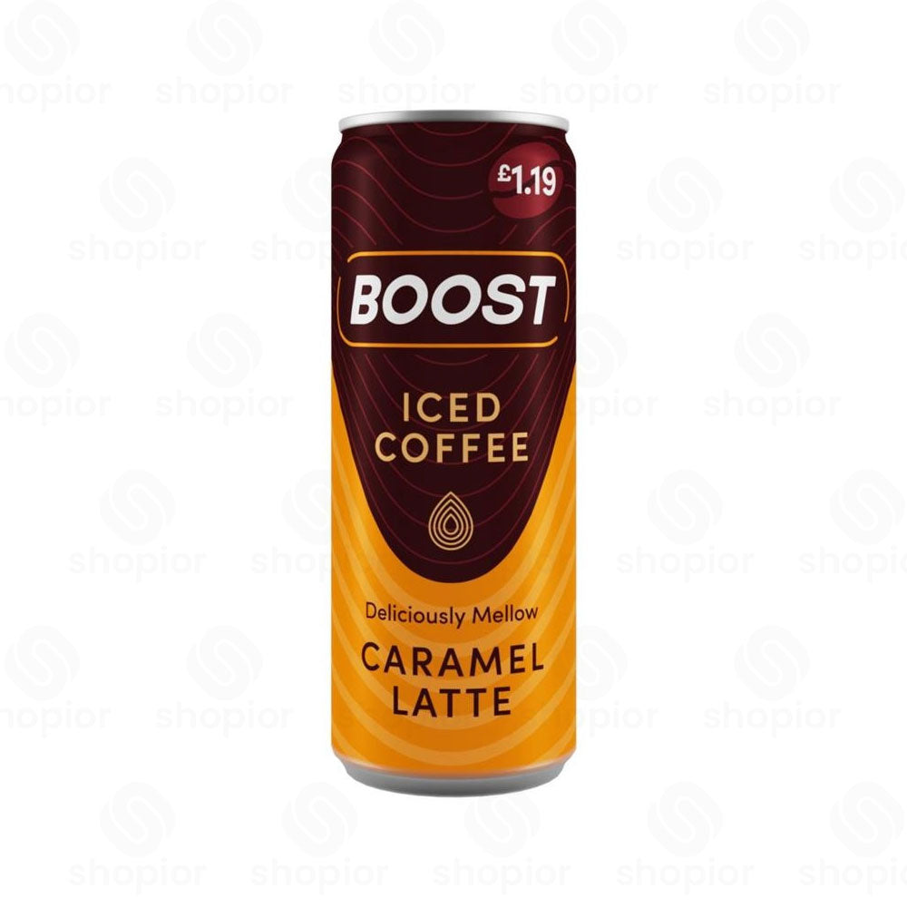 Boost Iced Coffee Ready to Drink | Caffe Latte, Caramel, Mocha & Double Espresso