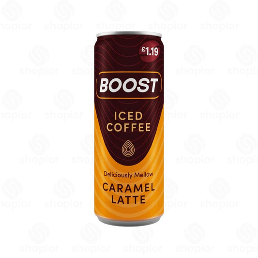Boost Iced Coffee Ready to Drink | Caffe Latte, Caramel, Mocha & Double Espresso