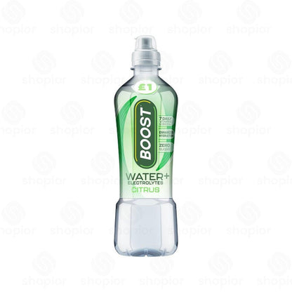 Boost Water+ Electrolytes Isotonic Hydration Drink – Sugar Free Flavoured Water
