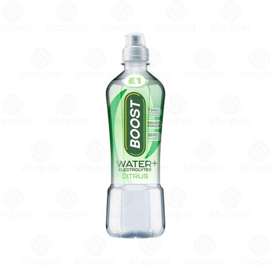 Boost Water+ Electrolytes Isotonic Hydration Drink – Sugar Free Flavoured Water