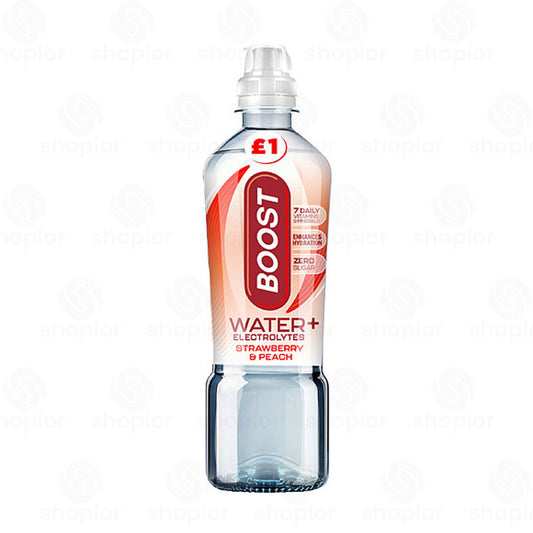 Boost Water+ Electrolytes Isotonic Hydration Drink – Sugar Free Flavoured Water