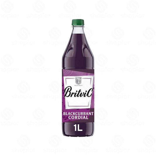 Britvic Fruit Cordial Concentrate – Dilutable Squash Drink, No Added Sugar, Lime Variety | 1L×12Pack