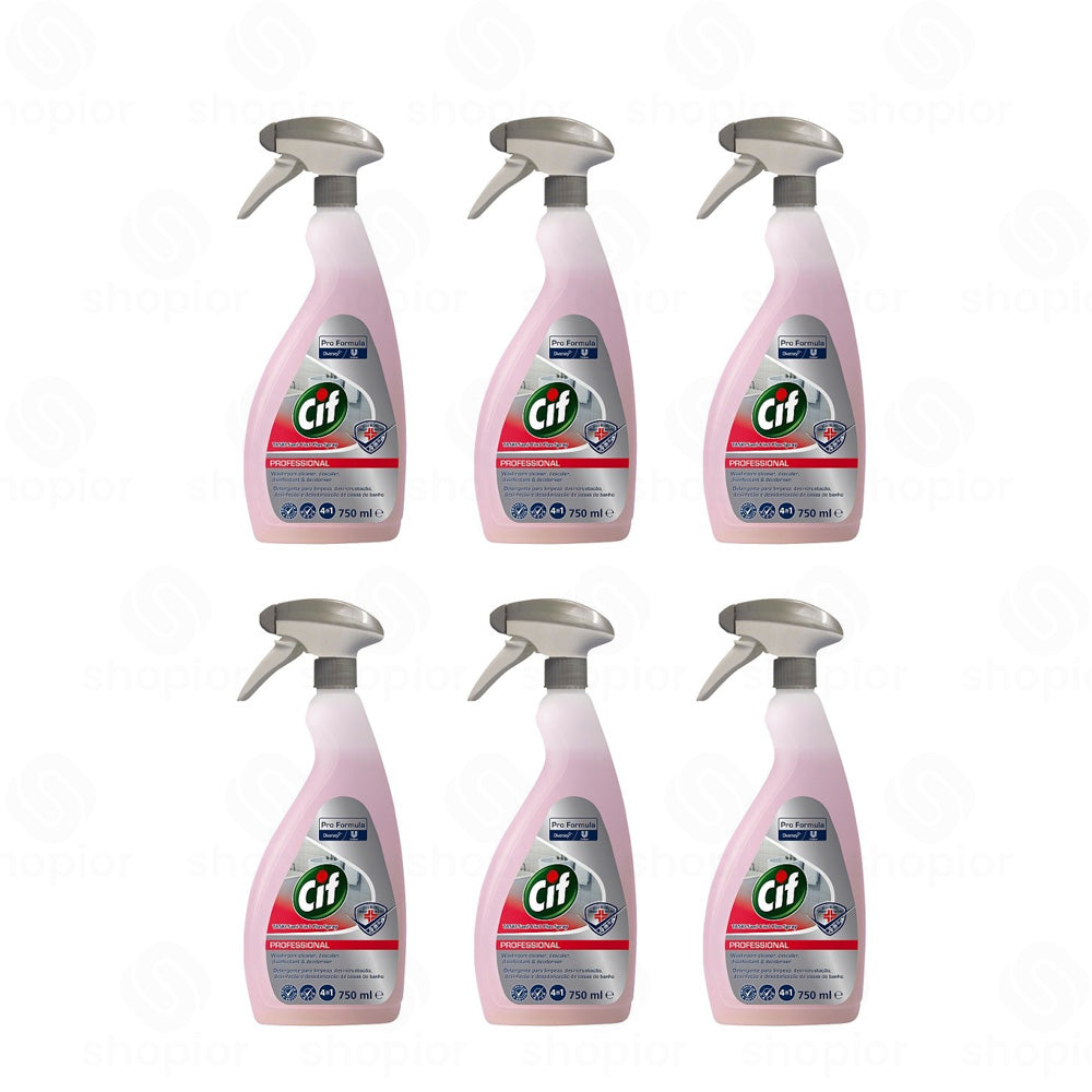 Cif Bathroom & Kitchen  Cleaning Spray | Multi Surface Cleaner | Anti Bacterial  Kitchen Degreaser