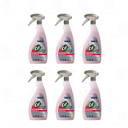 Cif Bathroom & Kitchen  Cleaning Spray | Multi Surface Cleaner | Anti Bacterial  Kitchen Degreaser