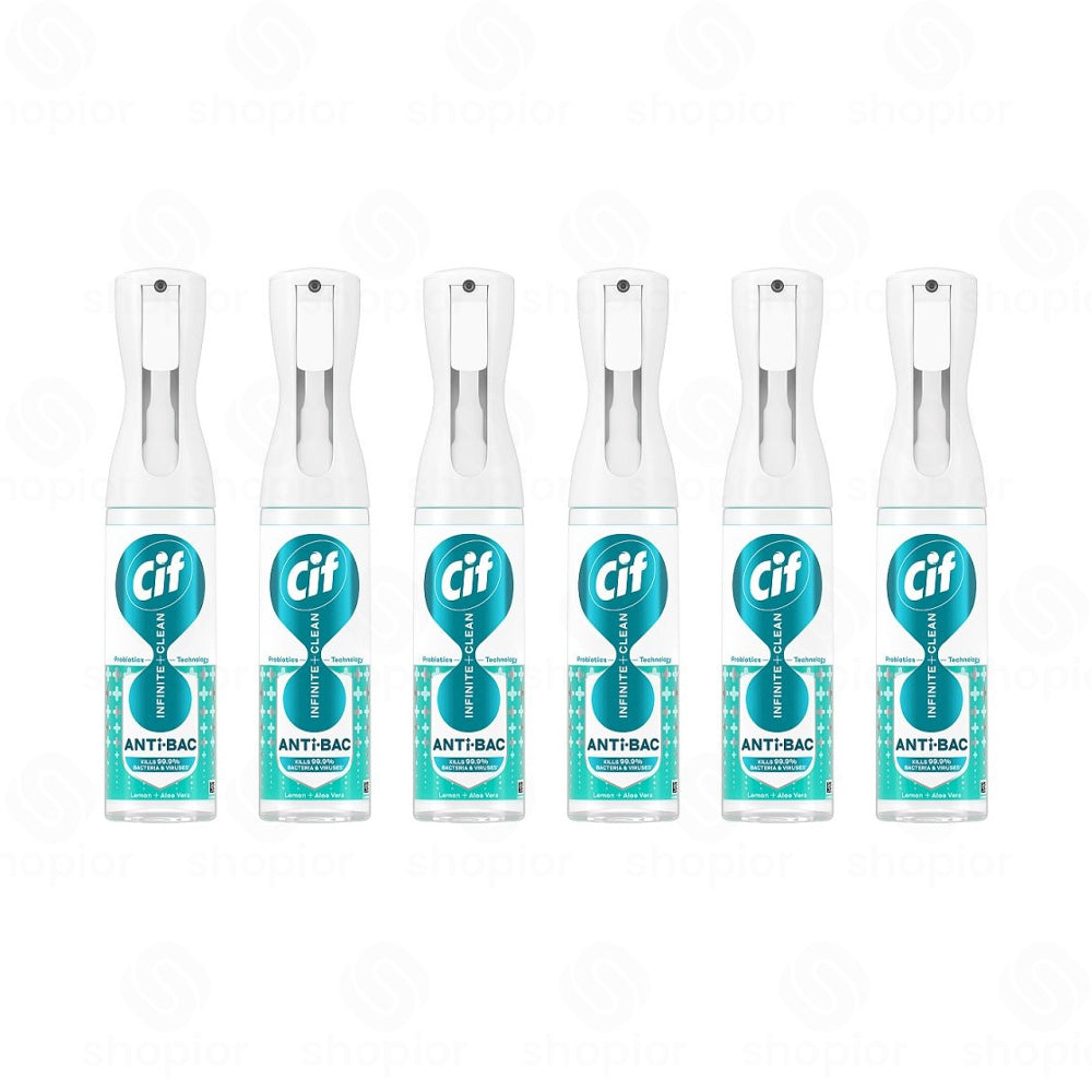 Cif Infinite Clean Multi Surface Cleaner Spray Bundle | Anti Bacterial  Cleaning Spray