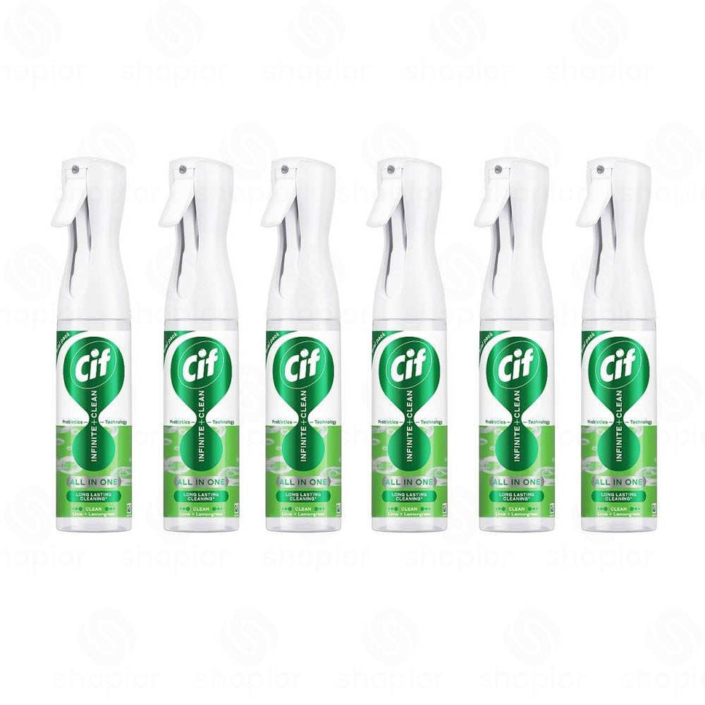 Cif Infinite Clean Multi Surface Cleaner Spray Bundle | Anti Bacterial  Cleaning Spray