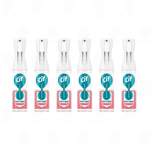 Cif Infinite Clean Multi Surface Cleaner Spray Bundle | Anti Bacterial  Cleaning Spray
