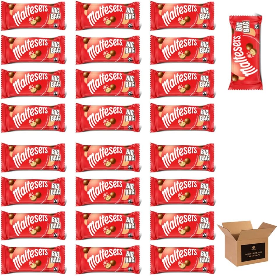 Maltesers Chocolate Gift Box & Snack Packs | Milk Chocolates with Honeycomb