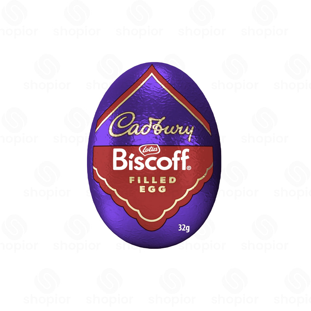 Cadbury Biscoff Filled Chocolate Egg – Cadbury Milk Chocolate Easter for Treat