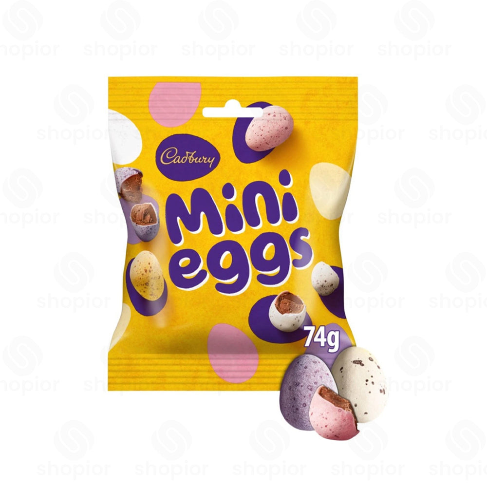 Cadbury Mini Eggs Chocolate Easter Candy – Crunchy Sugar Shell Milk Chocolate
