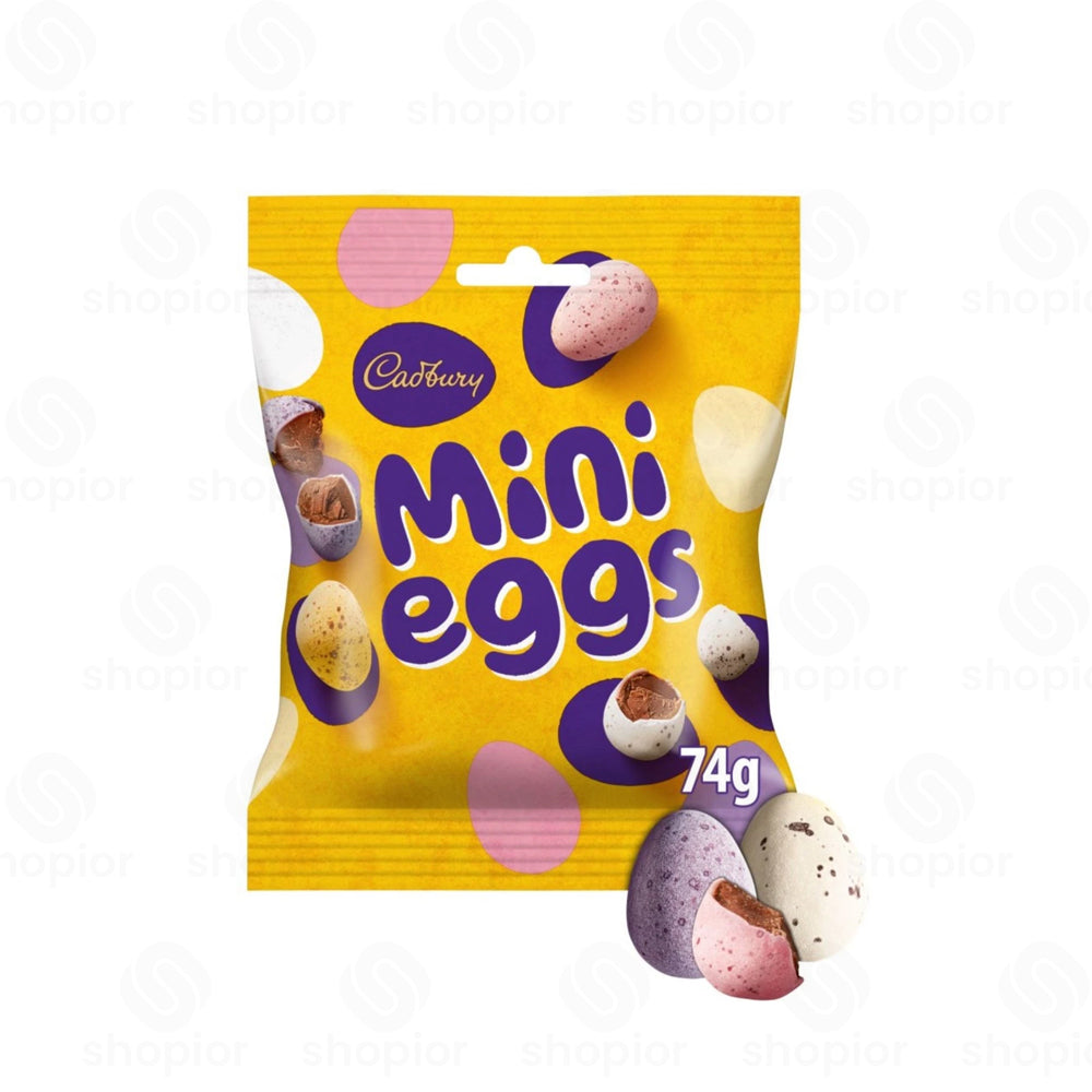 Cadbury Mini Eggs Chocolate Easter Candy – Crunchy Sugar Shell Milk Chocolate