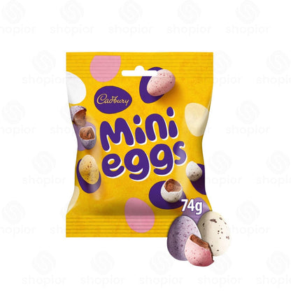 Cadbury Mini Eggs Chocolate Easter Candy – Crunchy Sugar Shell Milk Chocolate