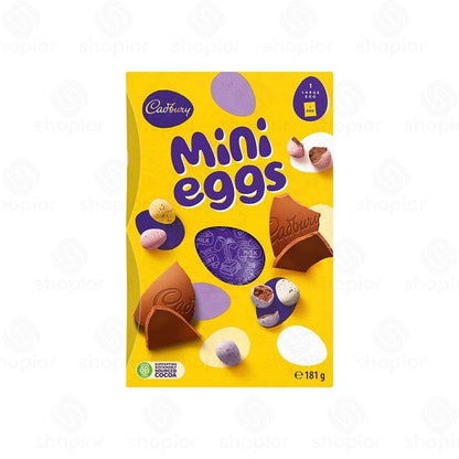 Cadbury Mini Eggs Chocolate Easter Candy Bags – Crunchy Sugar Shell Milk Choco