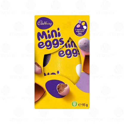 Cadbury Mini Eggs Chocolate Easter Candy Bags – Crunchy Sugar Shell Milk Choco
