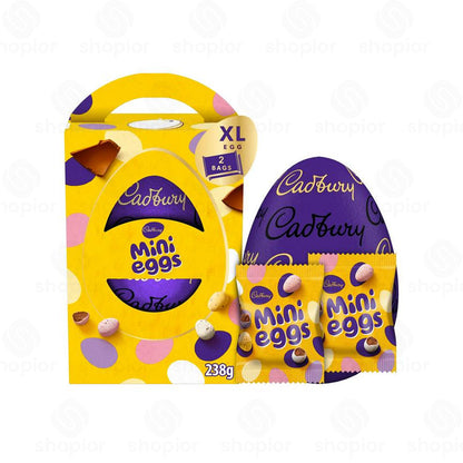 Cadbury Mini Eggs Chocolate Easter Candy Bags – Crunchy Sugar Shell Milk Choco