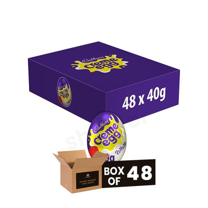 Cadbury Cream Filled White Chocolate Eggs – Dairy Milk White Chocolates Easter