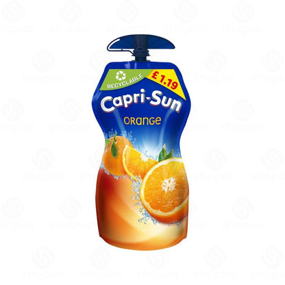 Capri-Sun Juice Drink – Ready to Drink Kids Fruit Juice Orange Refreshing Juice - 330ml x 15 Pack