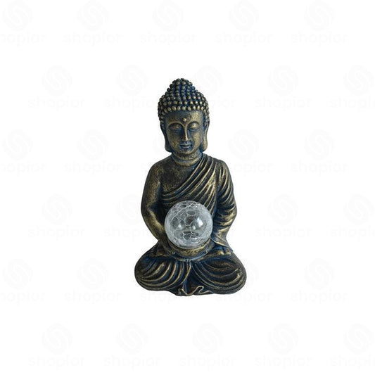 Solar Garden Ornaments Outdoor Decor | Waterproof LED Solar Garden Statues, Animal Buddha, Gnome