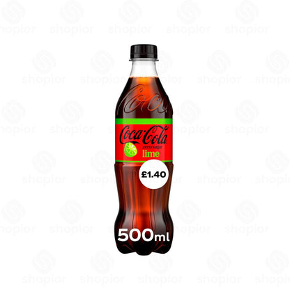 Coca Cola Soft Drinks Variety – Classic, Diet & Zero Sugar Fizzy Drinks Bottles