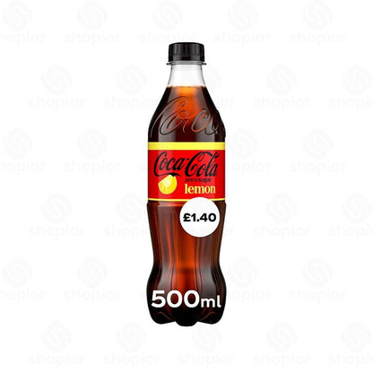 Coca Cola Soft Drinks Variety – Classic, Diet & Zero Sugar Fizzy Drinks Bottles