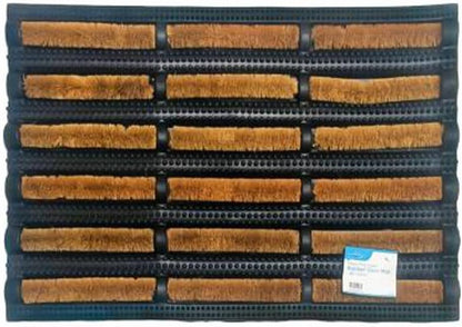 Heavy Duty Coco Coir Rubber Door Mat – Non Slip Outdoor & Indoor Entrance Mat