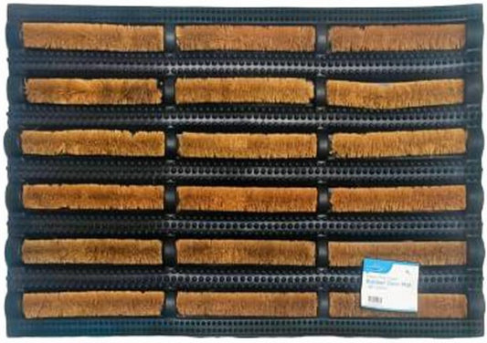 Heavy Duty Coco Coir Rubber Door Mat – Non Slip Outdoor & Indoor Entrance Mat
